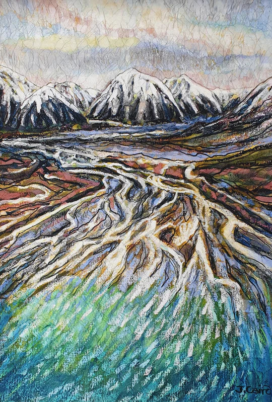 Miranda J Caird-Print-Shimmering Evening