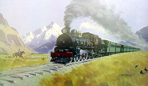 Peter Beadle-The Kingston Flyer print