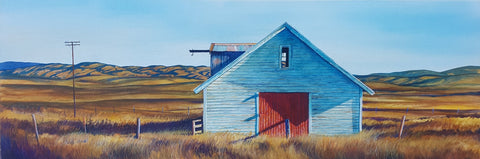 White Barn, North Canterbury. Limited edition signed giclee Print