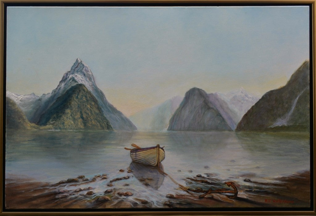 Russell Winterburn-Milford Sound, Mitre Peak days gone by.