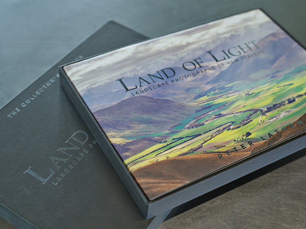 PETER LATHAM-COLLECTORS EDITION-LAND OF LIGHT BOOK