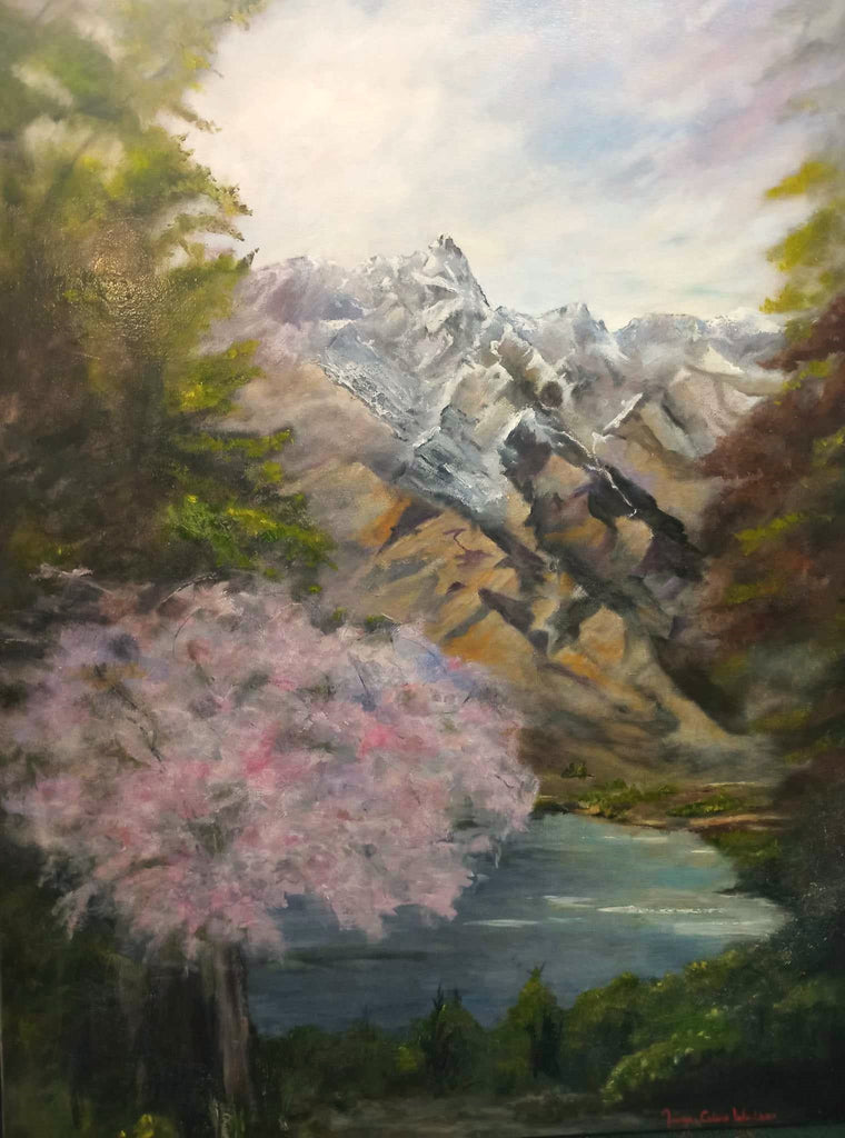 Tanya Celine Walker-The Remarkable Mountains in Spring