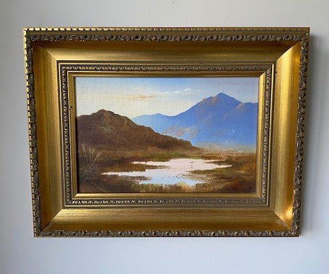 A.H.T Wilson (Tim) -Evening light Waikaremoana