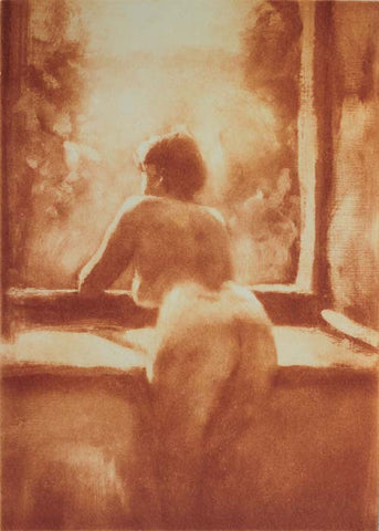 Philip Beadle-Nude at the window