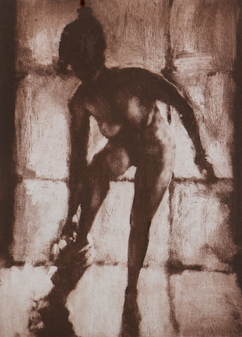Philip Beadle-Undressing Etching