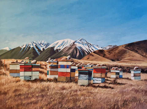 Kelvin McMillan-Beehives Craigeburn-Limited edition hand signed giclee print