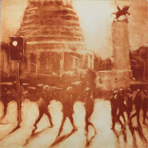Philip Beadle-Buzz Buzz etching