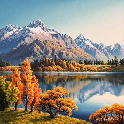 Dale Gallagher-Lake Hayes Autumn Glow