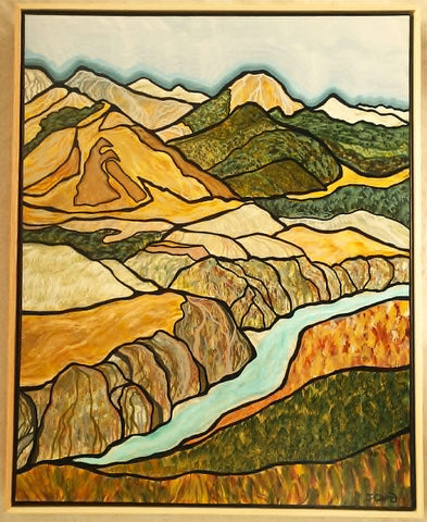 Miranda J Caird-'Blue Ribbon'