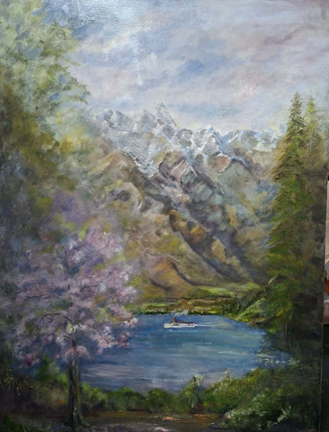 Tanya Celine Walker- Spring Beneath The Remarkables