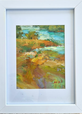 Min Kim-."Poem of Lake"