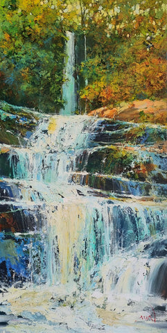Min Kim- ."Mclean Waterfall"