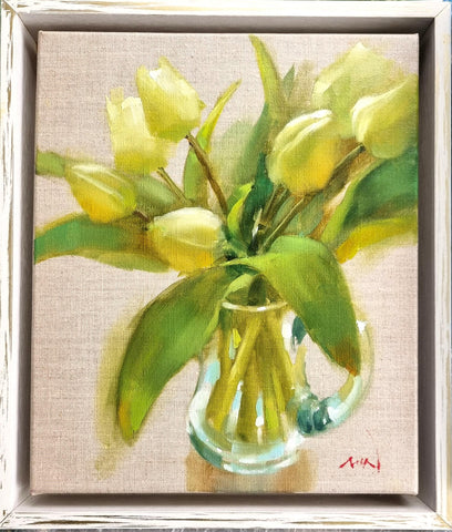 Min Kim-Green Tulips
