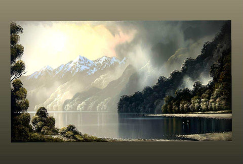 Richard Wilson-Rain in the tops, Haast