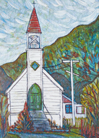 Miranda j Caird-Power House print