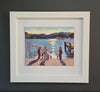 Jane McIntosh-Feeding the Ducks, Wanaka Waterfront