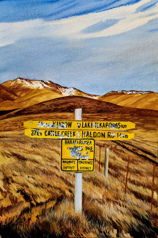 Kelvin McMillan-Target practice, Hakataramea Valley