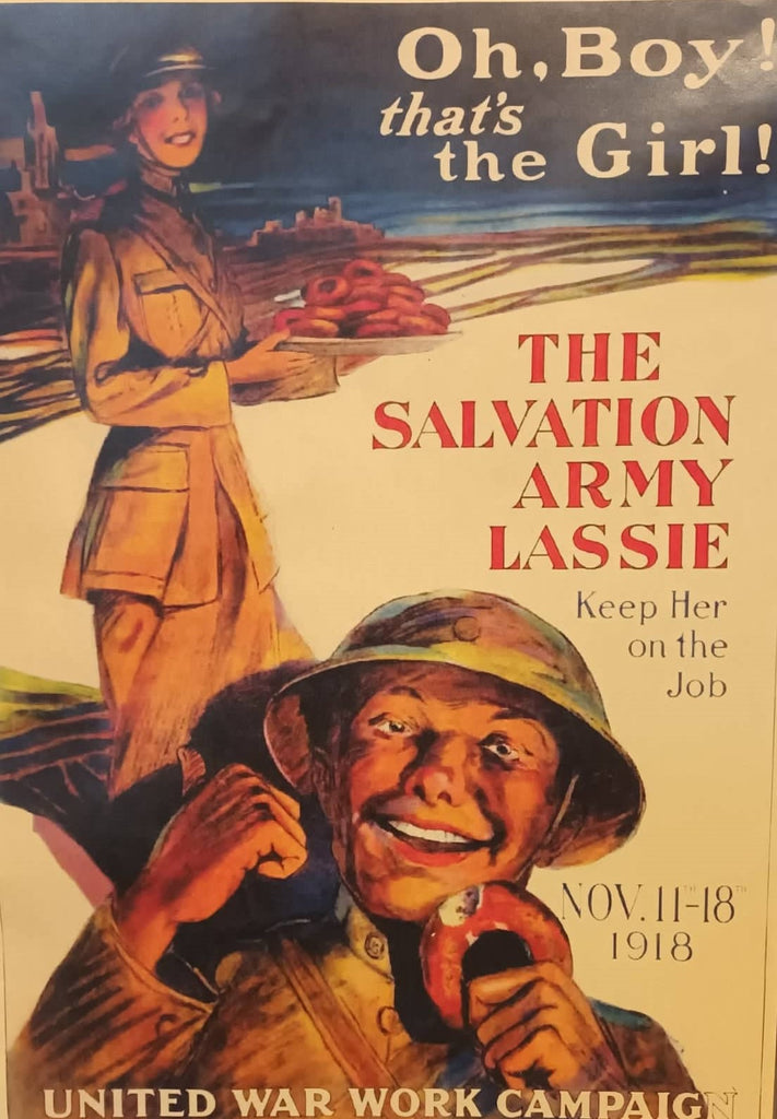 The Salvation Army Lassie Vintage print