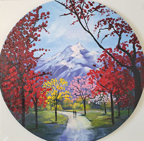 Alethea Roche-Springtime at Mt Cook