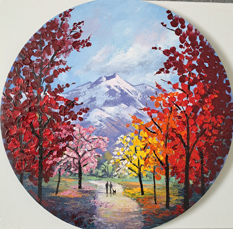 Alethea Roche-Afternoon Stroll at Mt Cook