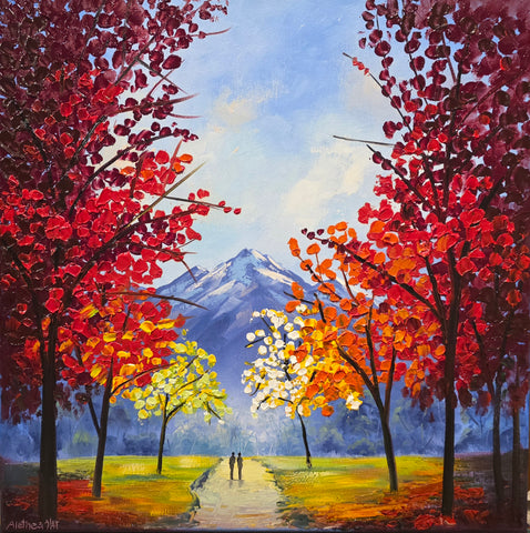 Alethea Roche-Walking under Mt Cook