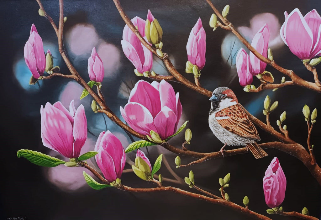 Tania Verrent-Sparrow and Magnolias