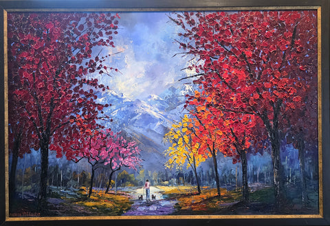 Alethea Roche- Autumn forest walk