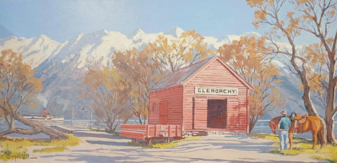 Simon Williams-At the end of lake Wakatipu. Glenorchy