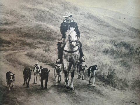 Julie Greig-The Magnificent Seven’ (mono chrome)