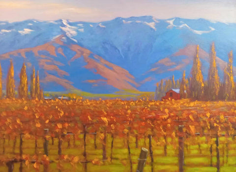 Philip Beadle-The Pisa Range from Bendigo