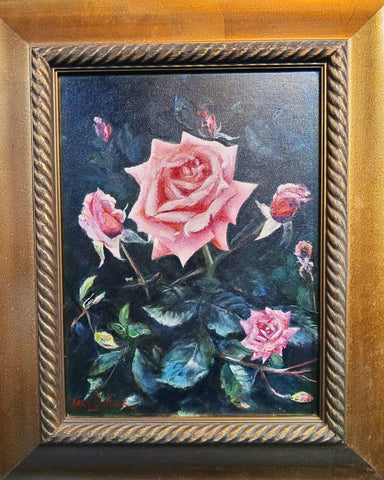 Errol Bulling-Our Compassion Rose (painted from a photo)