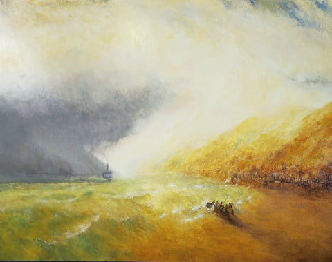 Ashley Shaw-'Storm Brewing, Lake Wakatipu'