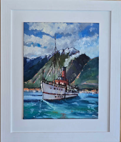 Jane McIntosh-'Earnslaw' Under Walter Peak,Queenstown