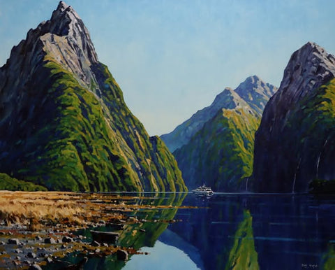 Bill Burke-Milford Sound, Fiordland National Park,