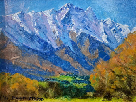 David Stroud-The Remarkables from the Frankton Bridge