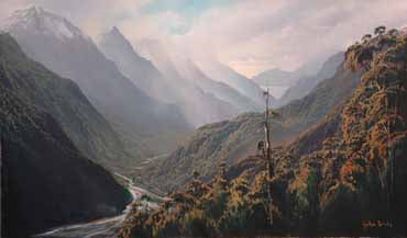 Graham Brinsley-Hollyford Valley Print