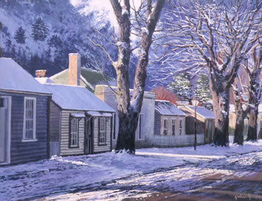 Graham Brinsley -Arrowtown Winter