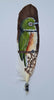 Beth McGill. Painted on a feather