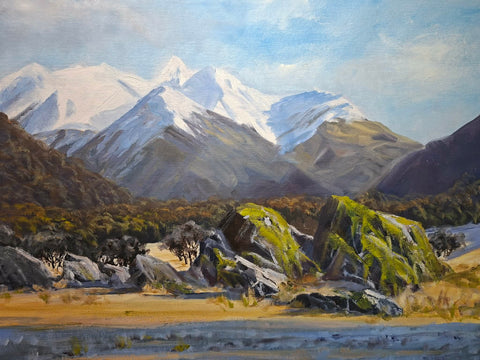 Deborah Lambert-The Routeburn Mointains