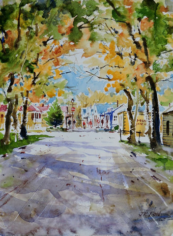 Keith Reed- Arrowtown Autumn