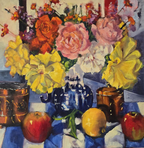 Jane McIntosh--Autumn Roses.