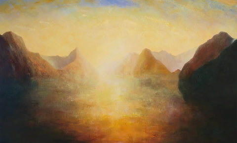 Ashley Shaw-Autumn at Mitre Peak - Milford
