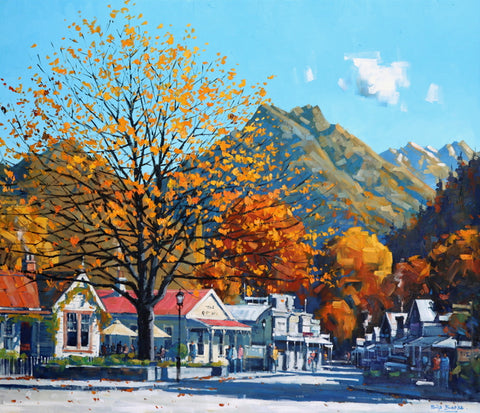 Bill Burke-"Buckingham Street, Arrowtown"