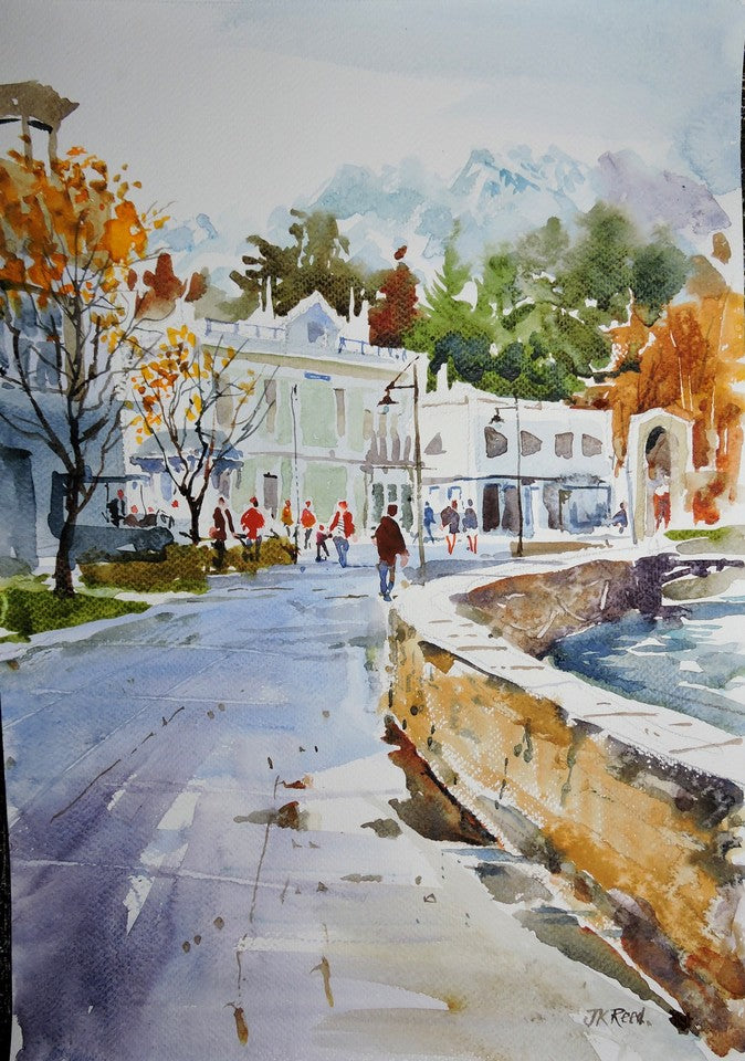 Keith Reed-By the Waterfront, Queenstown
