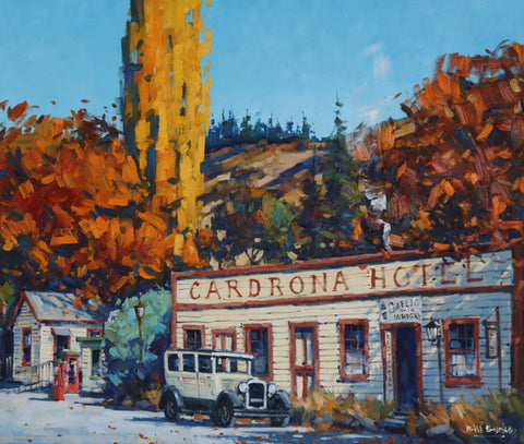 Bill Burke- Cardrona Hotel in Autumn.