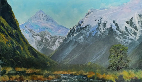 Deborah Lambert-Mt Talbot at Crosscut. Fiordland