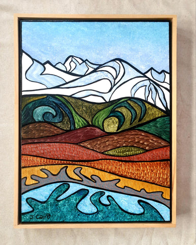 Miranda J Caird-Flowing Nature.
