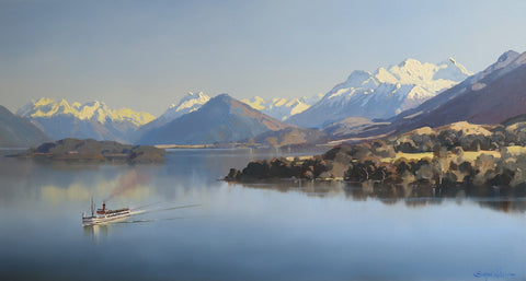 Simon Williams-From Bennetts Bluff, Lake Wakatipu Queenstown.