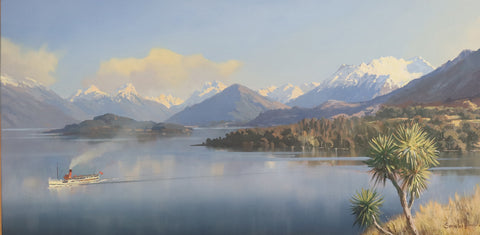 Simon Williams-From Bennetts Bluff, Lake Wakatipu, Queenstown.