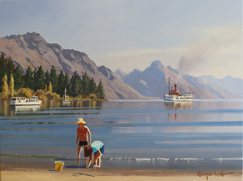 Simon Williams-At the Beach, Queenstown